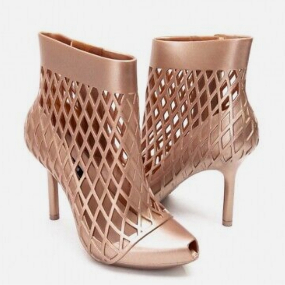 Jean-Paul GAULTIER x Melissa Rubber Mesh Heeled Sandal